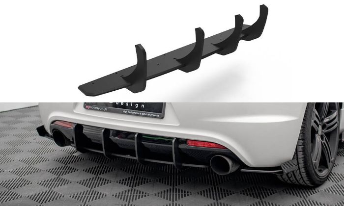 Volkswagen Scirocco R Mk3 2008-2014 Street Pro Diffuser Maxton Design i gruppen Bilmodeller / VW / Scirocco 08-17 / Styling hos DDESIGN AB (var-VWSC3RCNC-RS2B)