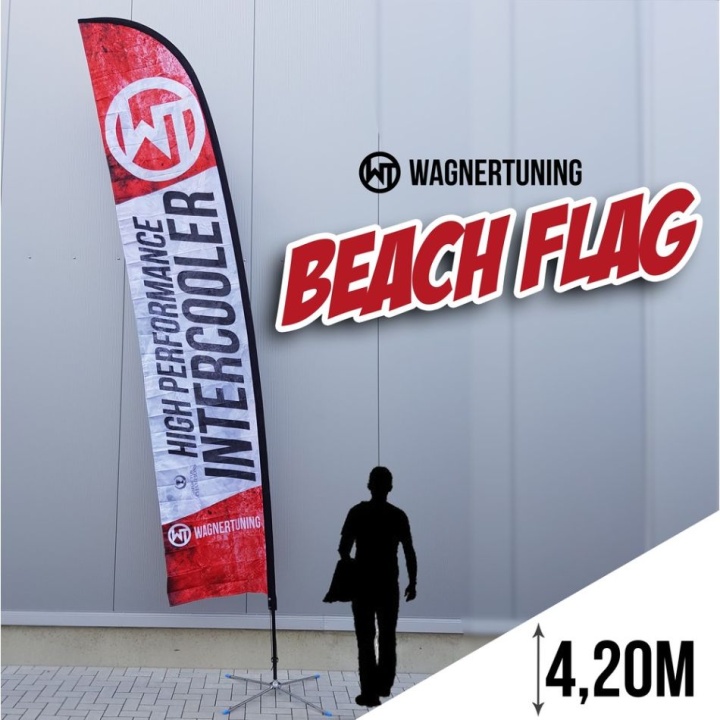 wgt180001028 Wagnertuning Beachflag Set 4,20m