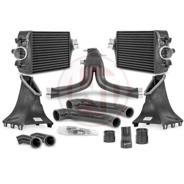 wgt700001099 Porsche 991 Turbo(S) Comp. Package Intercooler Kit / Y-charge pipe Wagnertuning