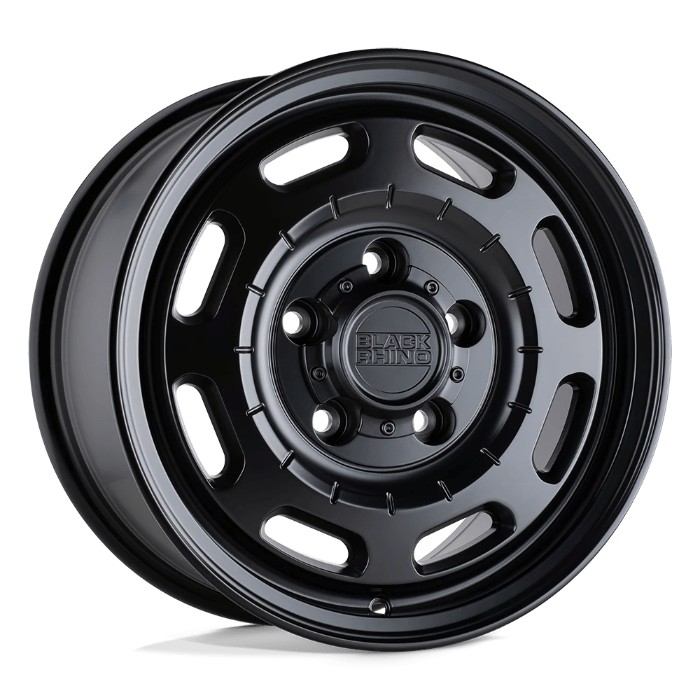 Black Rhino Hard Alloys BANDOLIER 17x8 ET45 5x130 78.10mm Matte Black