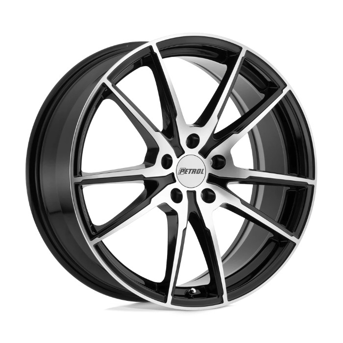 Petrol P0A 17x8 ET35 5x120 76.10mm Gloss Black W/ Machined Cut Face Fälg i gruppen Universala produkter / Fälgar & Däck / Fälgar hos DDESIGN Scandinavia AB (wlp-1780P0A355120B76)