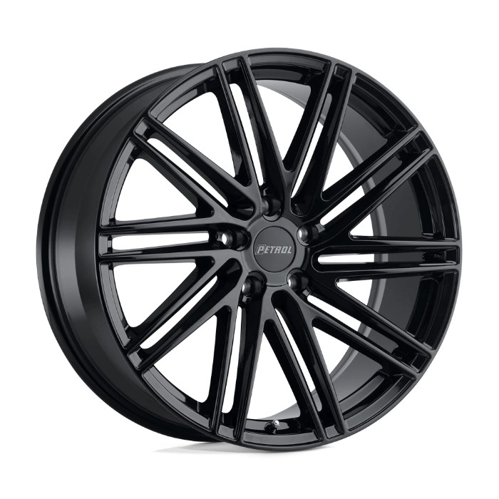 Petrol P1C 18x8 ET35 5x120 76.10mm Gloss Black Fälg