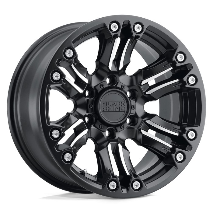 Black Rhino Hard Alloys ASAGAI 18x9.5 ET2 5x139.7 78.10mm Matte Black