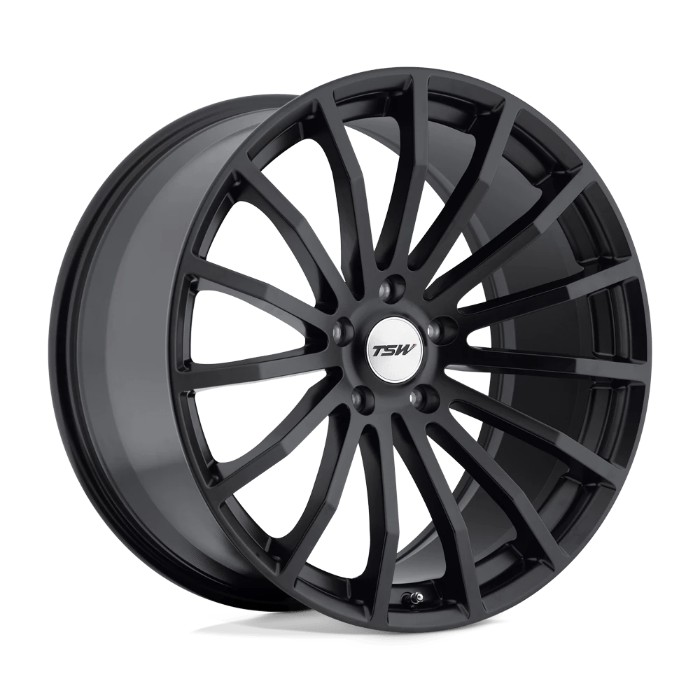 TSW MALLORY 18x9.5 ET45 5x120 76.10mm Matte Black Fälg i gruppen Universala produkter / Fälgar & Däck / Fälgar hos DDESIGN Scandinavia AB (wlp-1895MAL455120B76)