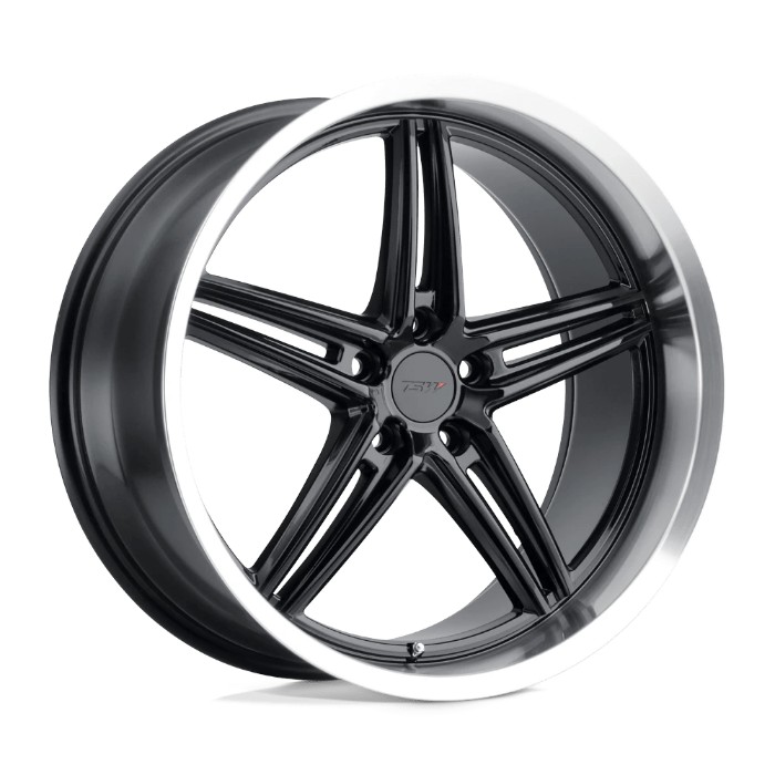 TSW VARIANTEx9.5 ET39 5x120 76.10mm Gloss Black W/ Machined Lip Fäl