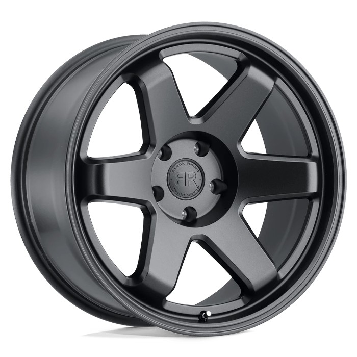 Black Rhino Hard Alloys ROKU 20x9.5 ET12 6x139.7 112.10mm Gun Black Fä