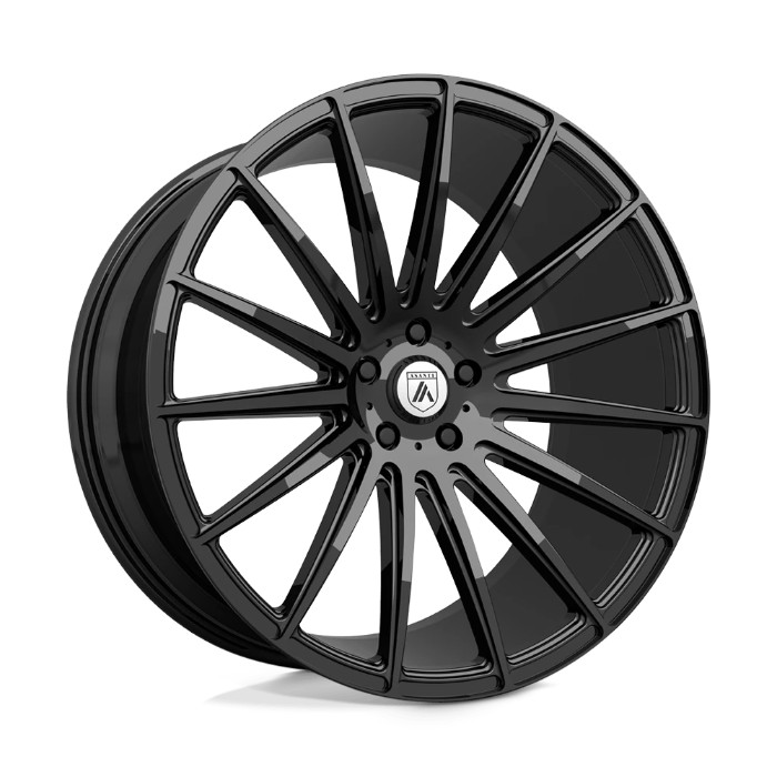 wlp-ABL14-19955645BK Asanti Black Polaris 19X9.5 ET45 5X112 72.60 Gloss Black