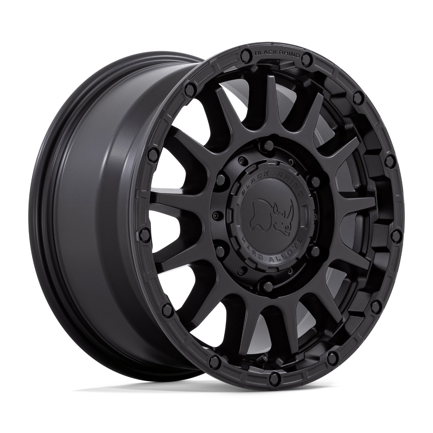Black Rhino Hard Alloys SEQUOIA 16x8 ET38 6x139.7 106.10mm Matte Black