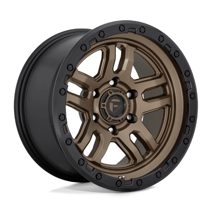 wlp-D70218907550 Fuel 1PC Ammo 18X9 ET1 5x127 71.50 Matte Bronze Black Bead Ring