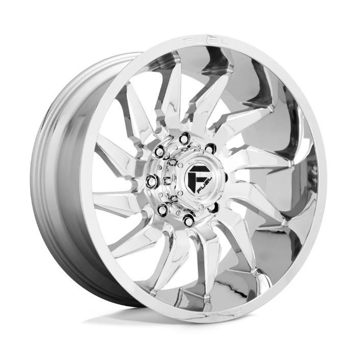 Fuel 1PC D743 SABER 20x10 ET-18 8x165.1 125.10mm Chrome Fälg
