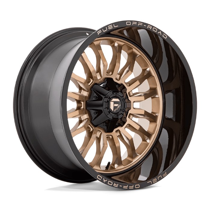 Fuel 1PC D797 ARC 22x12 ET-44 5x114.3/127 78.10mm Platinum Bronze W/ B