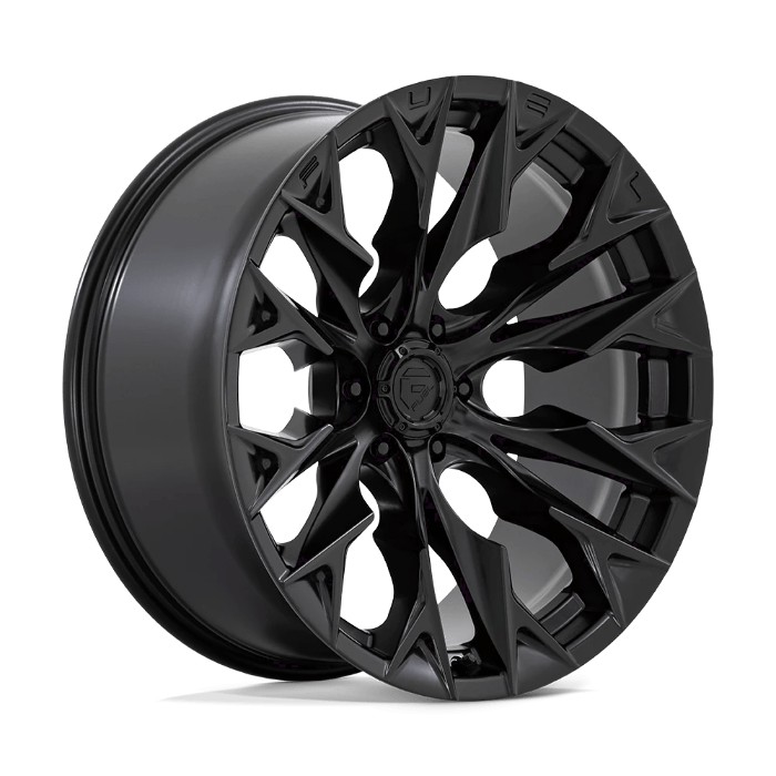 Fuel 1PC D804 FLAME 22x10 ET-18 6x139.7 106.10mm Blackout Fälg