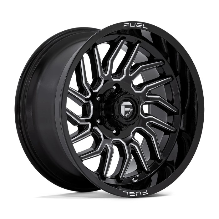 Fuel 1PC D807 HURRICANE 20x10 ET-18 6x135 87.10mm Gloss Black Milled F