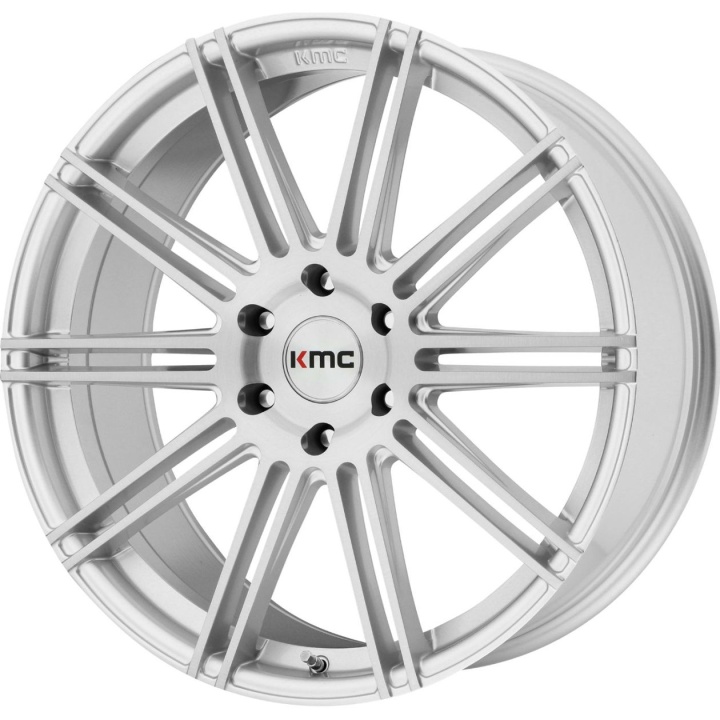 wlp-KM70724962430 KMC Channel 24X9.5 ET30 6X139.7 100.50 Brushed Silver