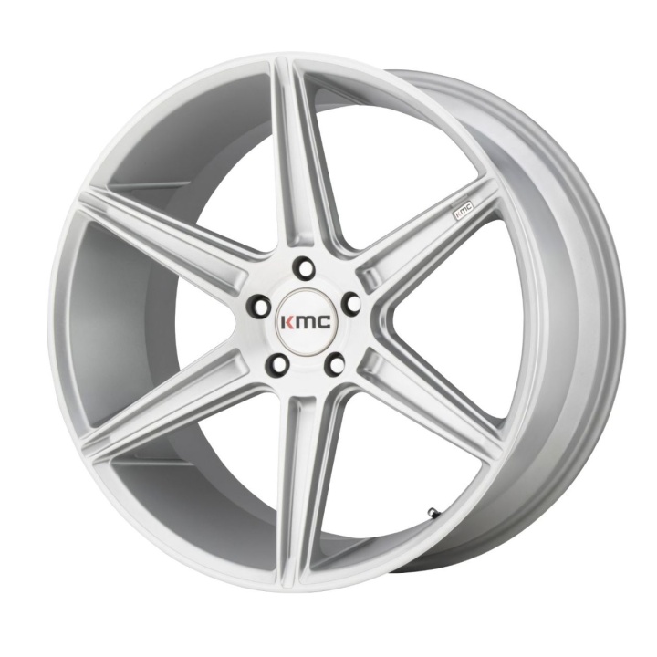 wlp-KM71120512435 KMC Prism 20X10.5 ET35 5x114.3 72.60 Brushed Silver