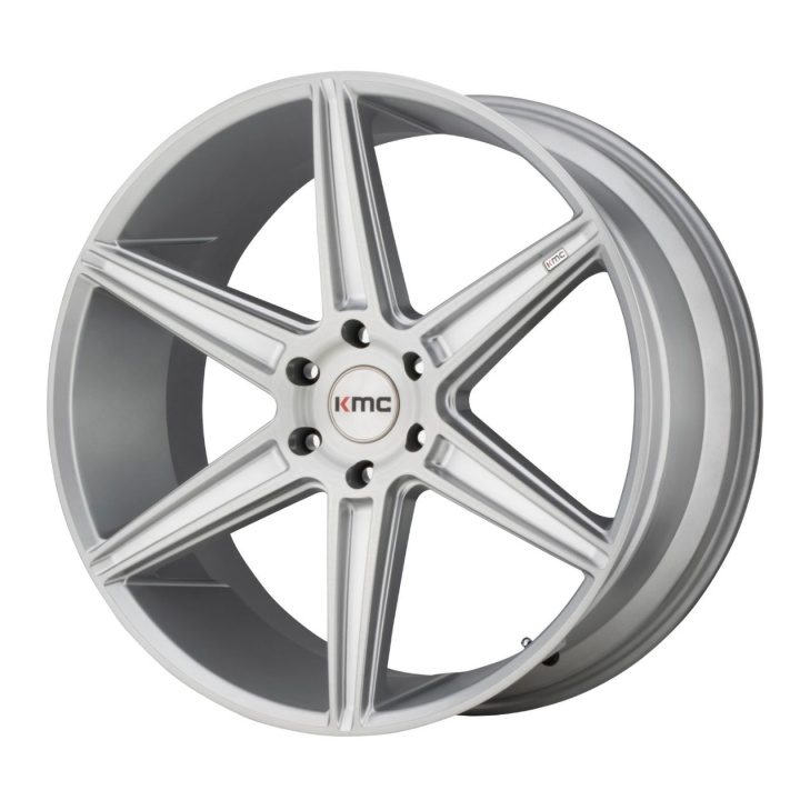 wlp-KM71222952430 KMC Prism Truck 22X9.5 ET30 5X120 74.10 Brushed Silver
