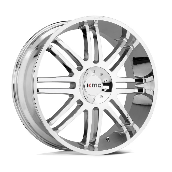 KMC KM714 REGULATOR 22x9.5 ET30 6x135/139.7 100.30mm Chrome Fälg