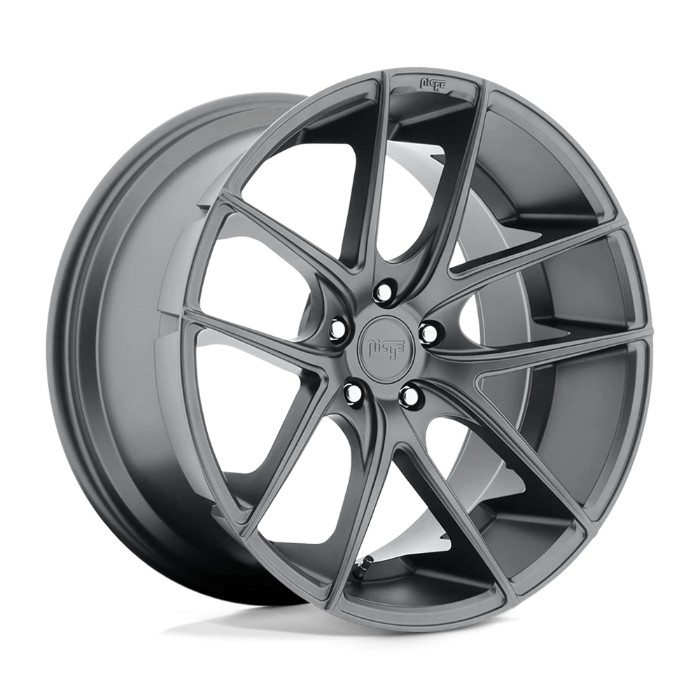 Niche 1PC M129 TARGA 20x10 ET40 5x120 72.56mm Matte Gun Metal Fälg i gruppen Universala produkter / Fälgar & Däck / Fälgar hos DDESIGN Scandinavia AB (wlp-M129200021-40)
