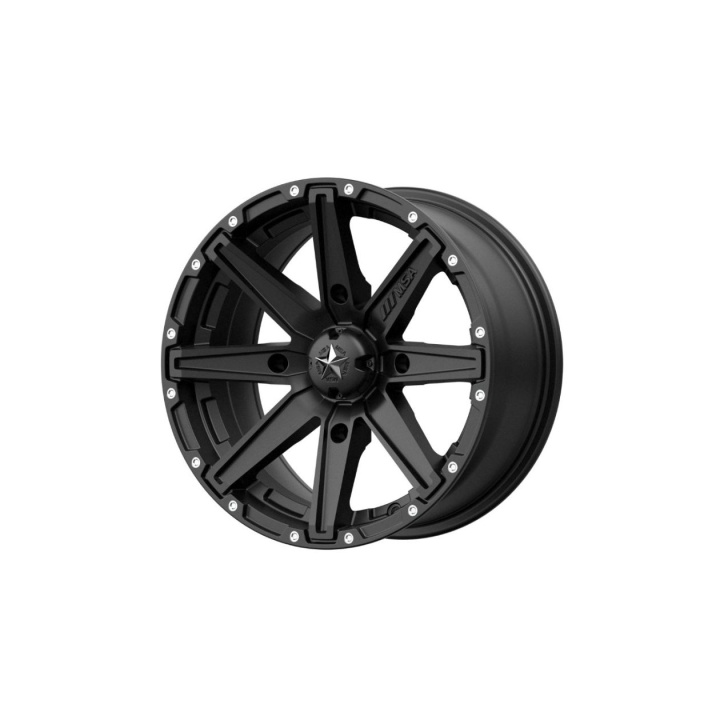 wlp-M33-02710 MSA Offroad Wheels Clutch 12X7 ET10 4X110 86.00 Satin Black