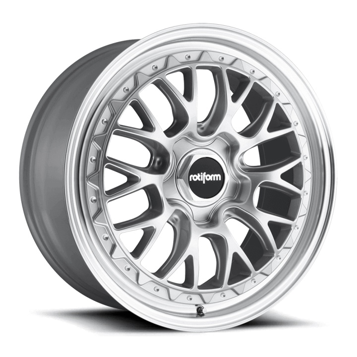 wlp-R155198543-35 Rotiform LSR 19X8.5 ET35 5X112 66.56 Gloss Silver Machined