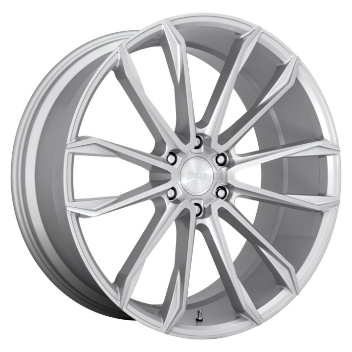 wlp-S24824008430 DUB 1PC Clout 24X10 ET30 6X139.7 106.10 Gloss Silver Brushed