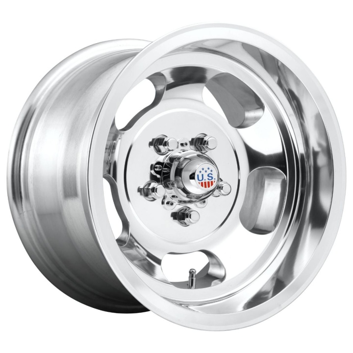wlp-U10115806140 US Mag 1PC Indy 15X8 ET-12 5x120.7 72.56 High Luster Polished
