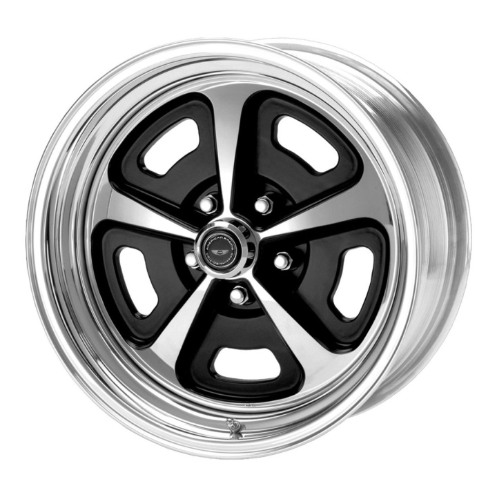 wlp-VN500514XX American Racing Vintage Vn500 15X14 ETXX BLANK 72.60 Two-Piece Painted Center W/ Polished Barrel