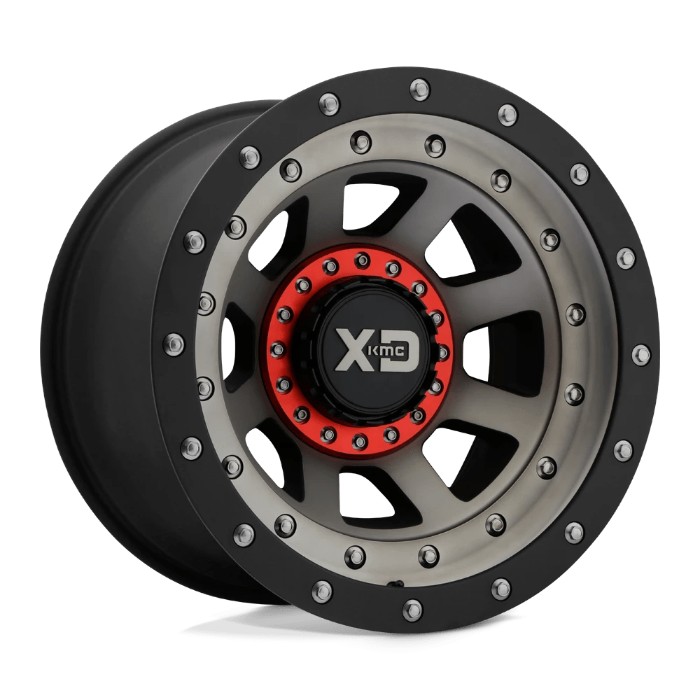 wlp-XD13721080918N XD Series Fmj 20X10 ET-18 8X165.1 125.50 Satin Black W/ Dark Tint