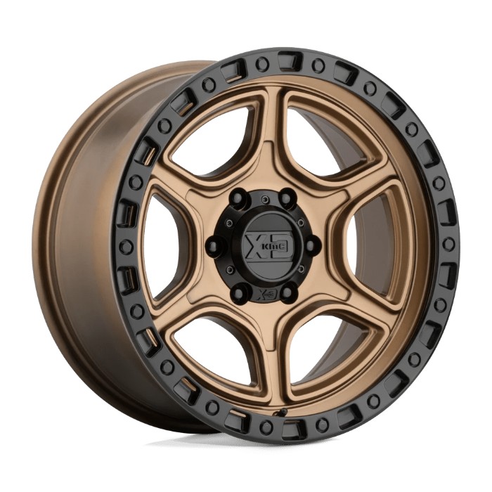 wlp-XD13978550618 XD Series Portal 17X8.5 ET18 5x127 71.50 Satin Bronze W/ Satin Black Lip