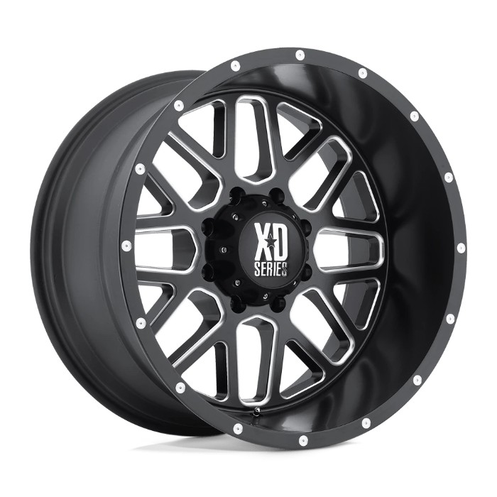 wlp-XD82067016942 XD Series Grenade 16X7 ET42 5X160 65.10 Satin Black Milled