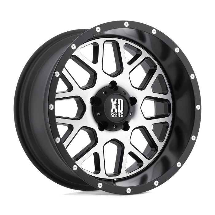 wlp-XD82078568500 XD Series Grenade 17X8.5 ET0 6X139.7 106.25 Satin Black W/ Machined Face