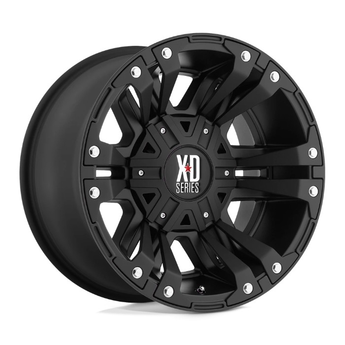 wlp-XD82279000712N XD Series Monster Ii 17X9 ET-12 BLANK 78.30 Matte Black