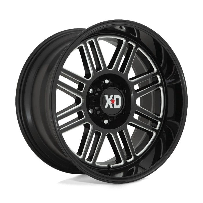 wlp-XD85021085318N XD Series Cage 20X10 ET-18 5X139.7 78.00 Gloss Black Milled