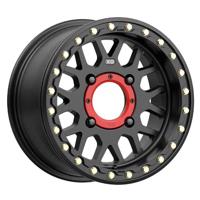 wlp-XS23556040738 XD Powersports Grenade Beadlock 15X6 ET38 4X110 86.00 Satin Black