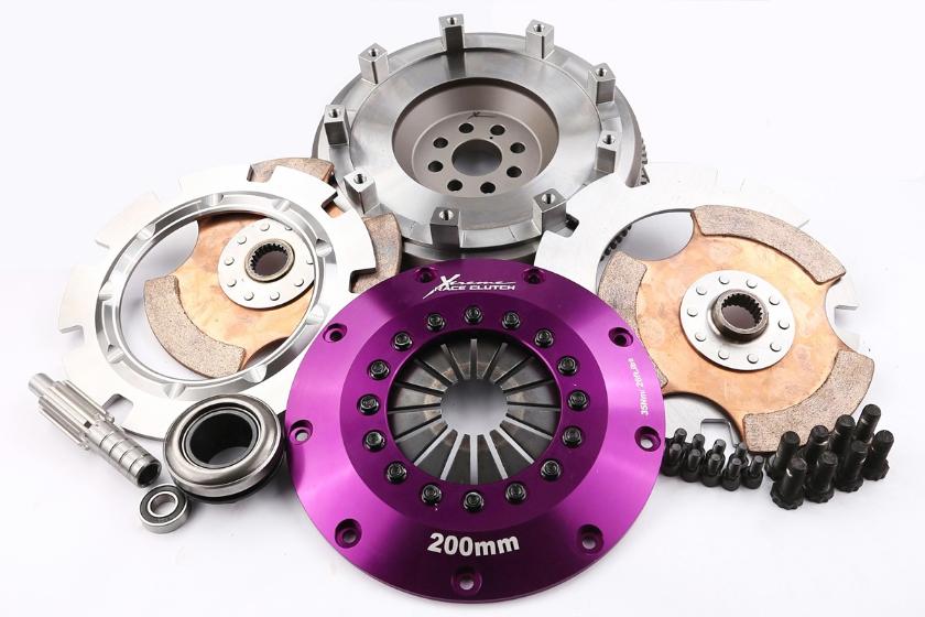 KBM20530-2E Xtreme Performance - 200mm Ofjädrad Keramisk Tvåskivigt Kopplingskit Inkl. Svänghjul 1200Nm i gruppen Välj bilmodell hos DDESIGN Scandinavia AB (xtcKBM20530-2E)