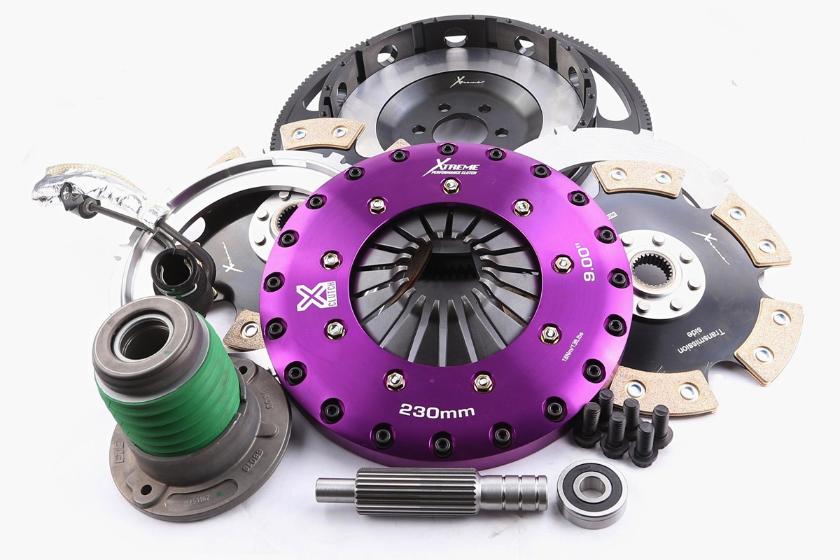 KCR23683-2E Xtreme Performance - 230mm Ofjädrad Keramisk Tvåskivigt Kopplingskit Inkl. Svänghjul & CSC 1800Nm i gruppen Välj bilmodell hos DDESIGN Scandinavia AB (xtcKCR23683-2E)