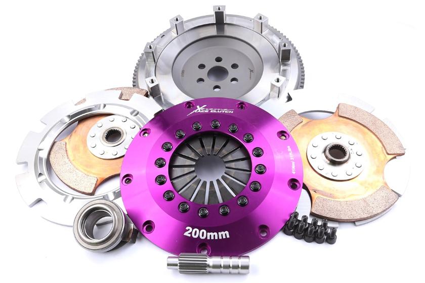 KFD20523-2E Xtreme Performance - 200mm Ofjädrad Keramisk Tvåskivigt Kopplingskit Inkl. Svänghjul 1200Nm i gruppen Välj bilmodell hos DDESIGN Scandinavia AB (xtcKFD20523-2E)