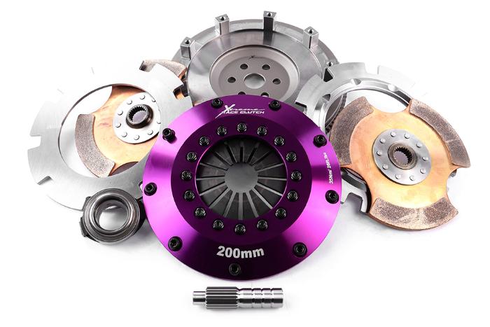 KMZ20524-2E Xtreme Performance - 200mm Ofjädrad Keramisk Tvåskivigt Kopplingskit Inkl. Svänghjul 1200Nm i gruppen Välj bilmodell hos DDESIGN Scandinavia AB (xtcKMZ20524-2E)