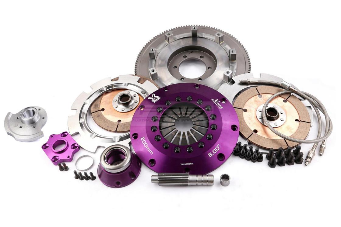 KMZ20680-2E Xtreme Performance - 200mm Ofjädrad Keramisk Tvåskivigt Kopplingskit Inkl. Svänghjul & CSC 1200Nm i gruppen Välj bilmodell hos DDESIGN Scandinavia AB (xtcKMZ20680-2E)