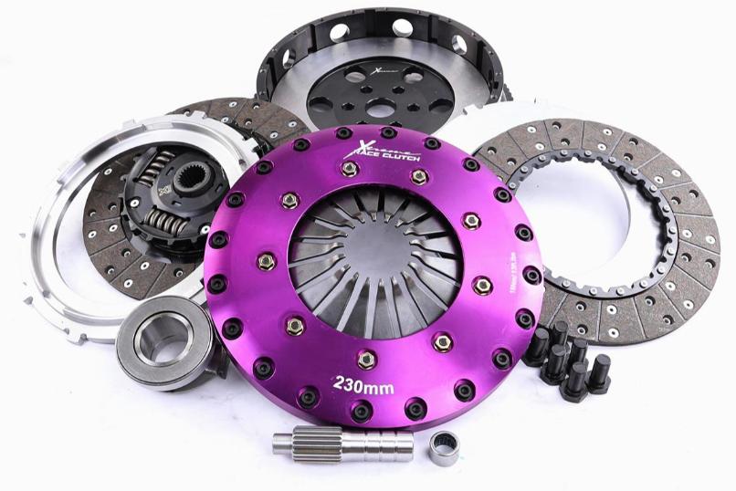 KMZ23530-2A Xtreme Performance - 230mm Fjädrad hub Organisk Tvåskivigt Kopplingskit Inkl. Svänghjul 1000Nm i gruppen Välj bilmodell hos DDESIGN Scandinavia AB (xtcKMZ23530-2A)