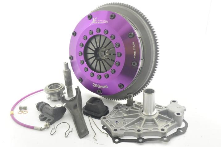 KNI20526-2B Xtreme Performance - 200mm Fjädrad Keramisk Tvåskivigt Kopplingskit Inkl. Svänghjul 1200Nm i gruppen Välj bilmodell hos DDESIGN Scandinavia AB (xtcKNI20526-2B)