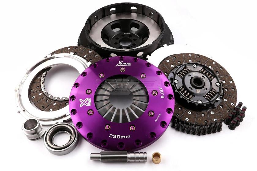 KNI23531-2A Xtreme Performance - 230mm Fjädrad hub Organisk Tvåskivigt Kopplingskit Inkl. Svänghjul 1000Nm i gruppen Välj bilmodell hos DDESIGN Scandinavia AB (xtcKNI23531-2A)