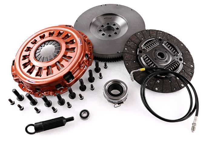 KTY28590-1AX Kopplingskit- Xtreme Outback - Extra Heavy Duty Organisk Inkl. Svänghjul 610Nm - Upgrade Kit med solid Svänghjul i gruppen Välj bilmodell hos DDESIGN Scandinavia AB (xtcKTY28590-1AX)