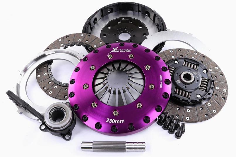 KVW23698-2A Xtreme Performance - 230mm Fjädrad hub Organisk Tvåskivigt Kopplingskit Inkl. Svänghjul & CSC 1000Nm (8 Bults) i gruppen Välj bilmodell hos DDESIGN Scandinavia AB (xtcKVW23698-2A)