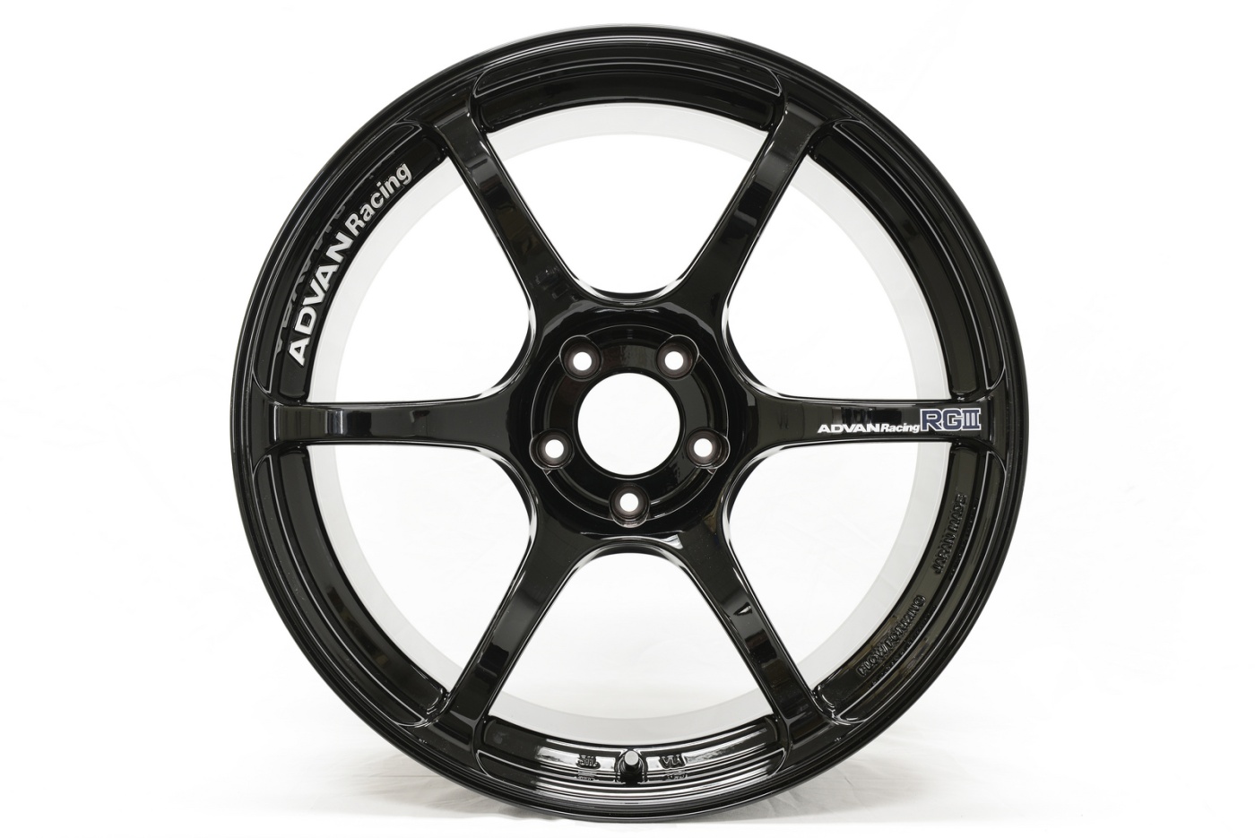 Advan RGIII 17x9,0 +45 5-114,3 Racing Gloss Svart Fälg | DDESIGN