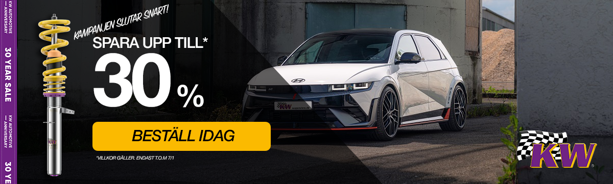 KW Suspensions hos DDESIGN