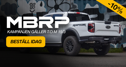 Kampanj på MBRP hos DDESIGN