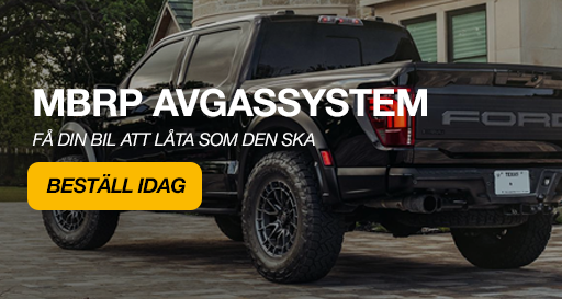 MBRP Avgassystem hos DDESIGN