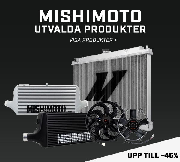 Kampanj på Mishimoto hos DDESIGN