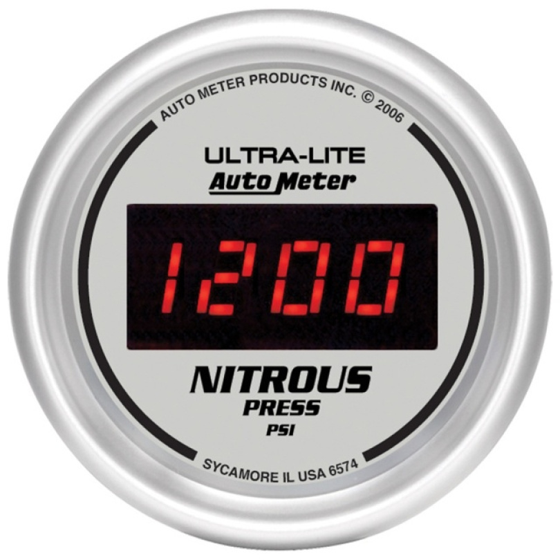 Lustgasmätare (Tryck) 52mm 1600PSI Ultra-Lite Digital